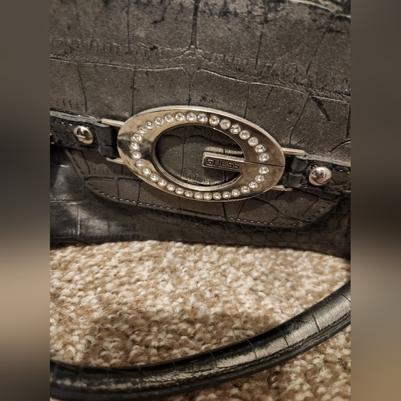 Vintage Guess clutch purse with handles - Picture 3 of 13